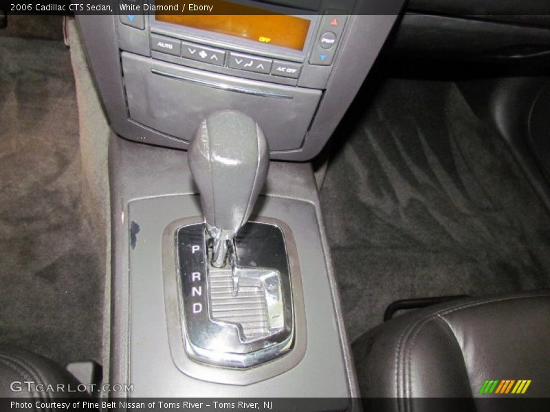 White Diamond / Ebony 2006 Cadillac CTS Sedan