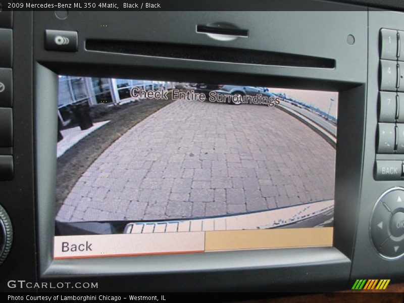 Black / Black 2009 Mercedes-Benz ML 350 4Matic
