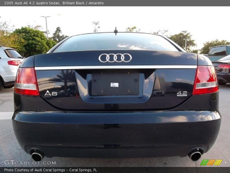  2005 A6 4.2 quattro Sedan Brilliant Black