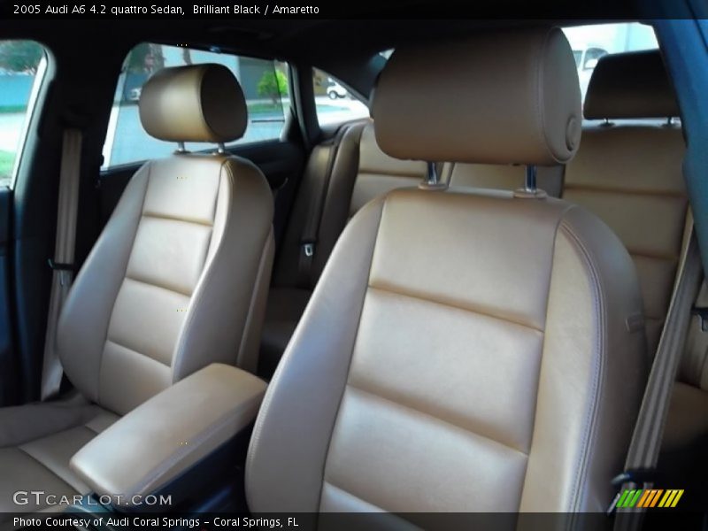  2005 A6 4.2 quattro Sedan Amaretto Interior