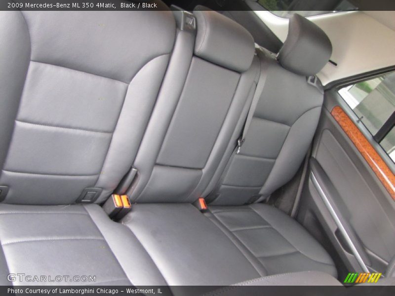 Black / Black 2009 Mercedes-Benz ML 350 4Matic
