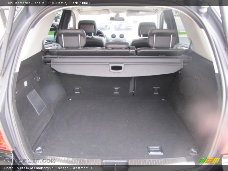 Black / Black 2009 Mercedes-Benz ML 350 4Matic
