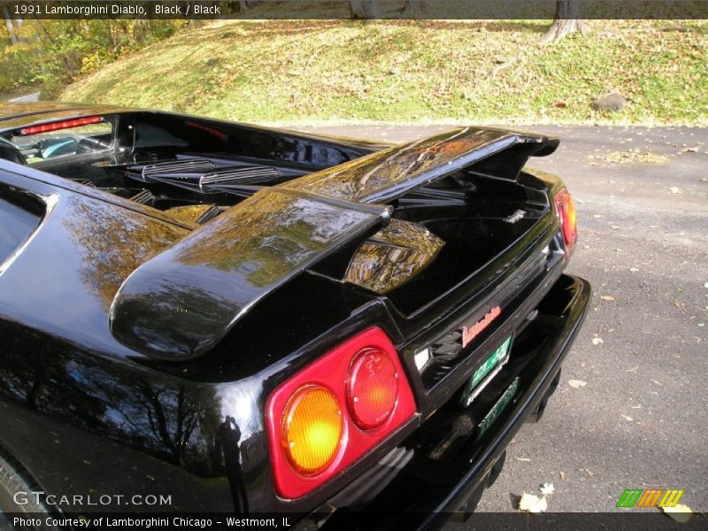 Black / Black 1991 Lamborghini Diablo