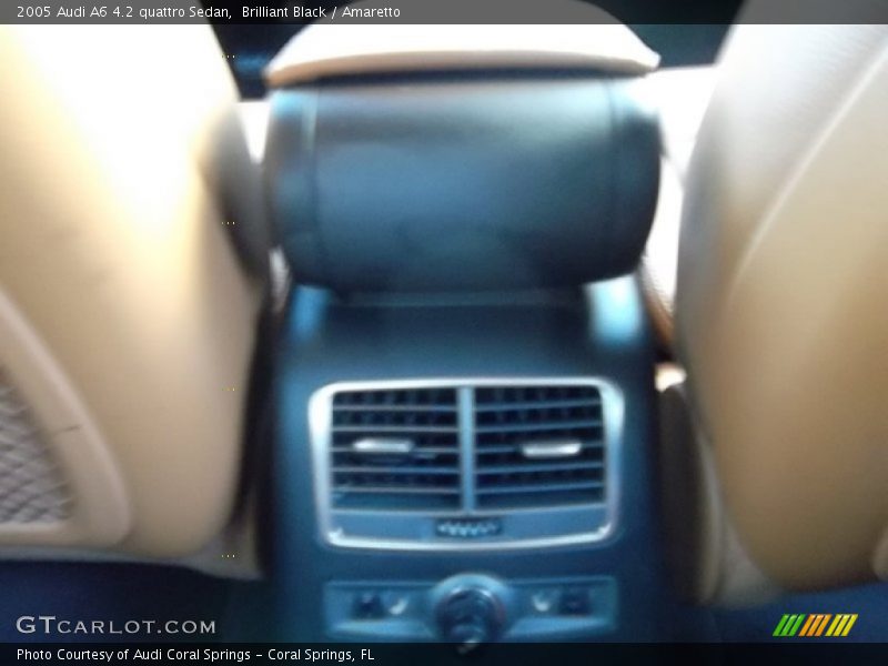 Brilliant Black / Amaretto 2005 Audi A6 4.2 quattro Sedan
