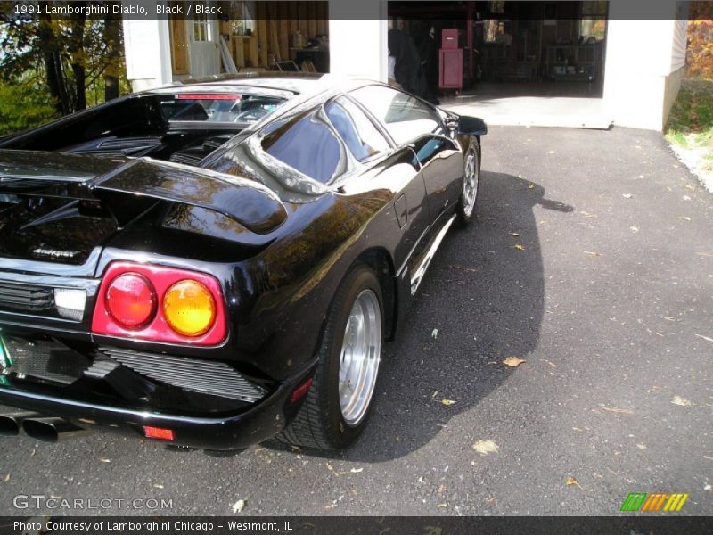 Black / Black 1991 Lamborghini Diablo