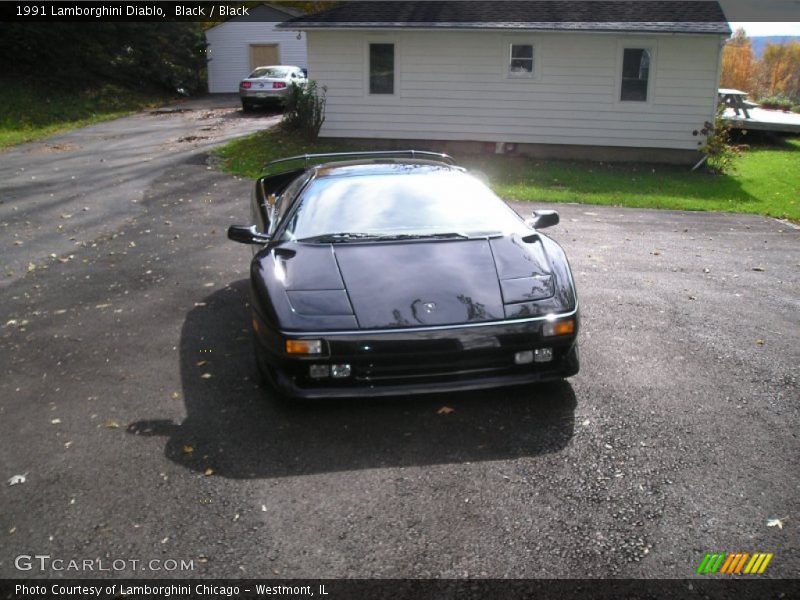 Black / Black 1991 Lamborghini Diablo