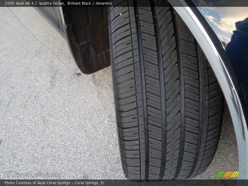 Brilliant Black / Amaretto 2005 Audi A6 4.2 quattro Sedan