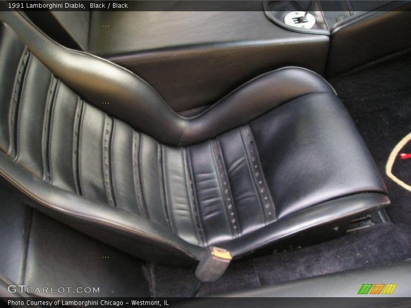 Black / Black 1991 Lamborghini Diablo