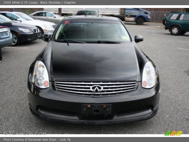 Black Obsidian / Graphite 2005 Infiniti G 35 Coupe
