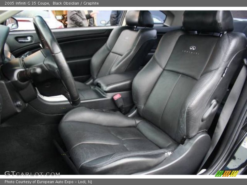 Black Obsidian / Graphite 2005 Infiniti G 35 Coupe