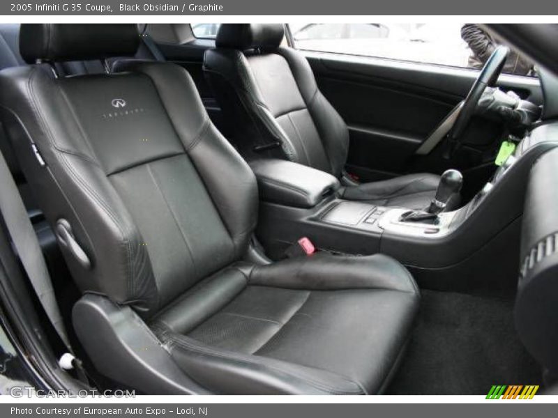 Black Obsidian / Graphite 2005 Infiniti G 35 Coupe