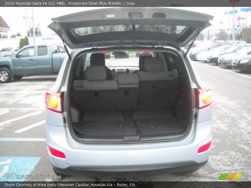 Irridescent Silver Blue Metallic / Gray 2010 Hyundai Santa Fe GLS 4WD