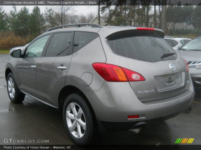 Platinum Graphite Metallic / Black 2009 Nissan Murano S AWD