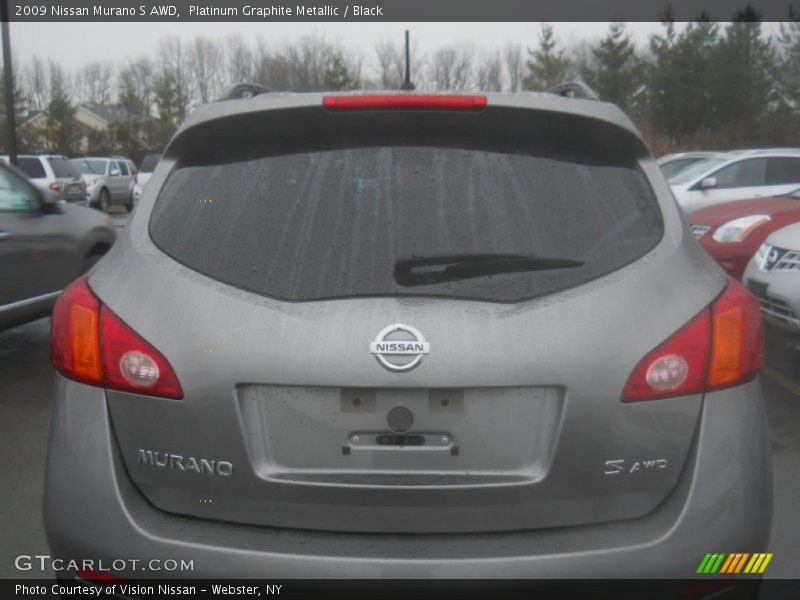Platinum Graphite Metallic / Black 2009 Nissan Murano S AWD