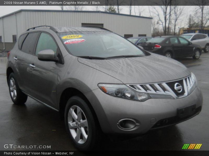 Platinum Graphite Metallic / Black 2009 Nissan Murano S AWD