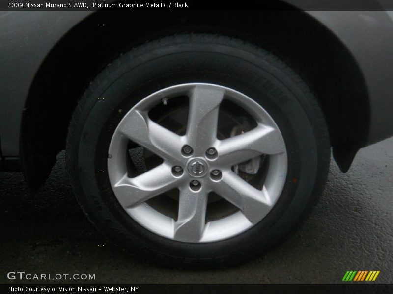 Platinum Graphite Metallic / Black 2009 Nissan Murano S AWD