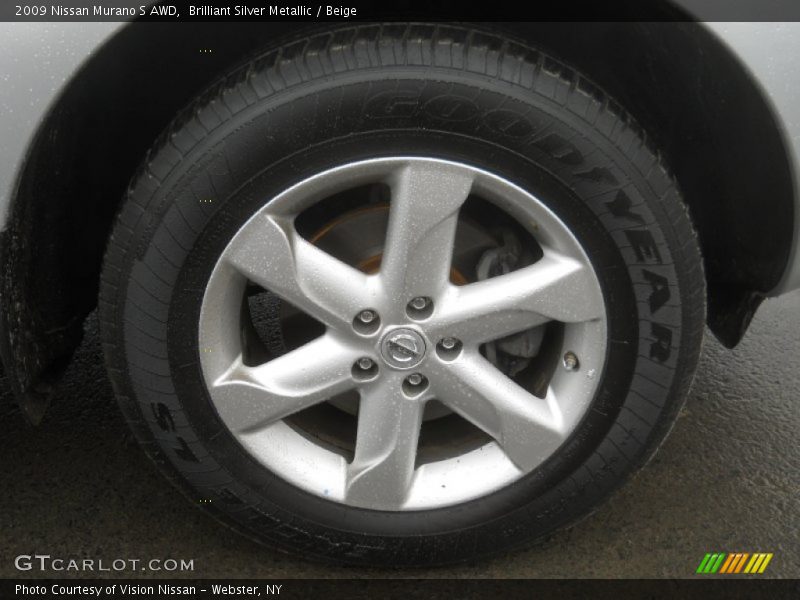  2009 Murano S AWD Wheel