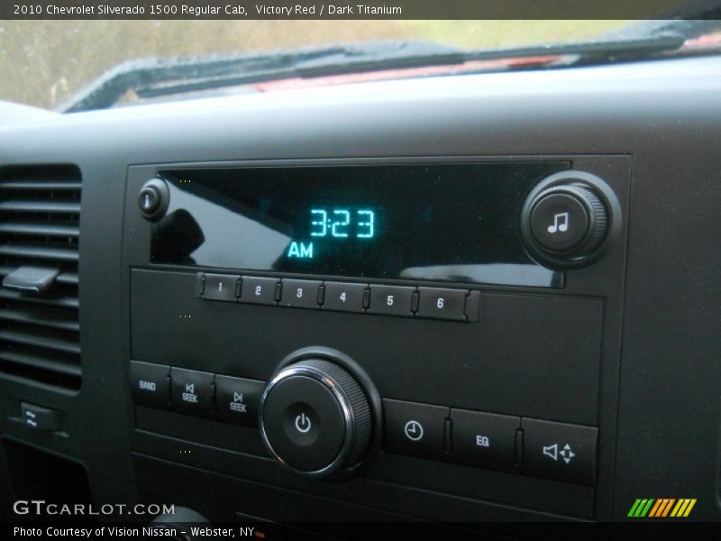 Victory Red / Dark Titanium 2010 Chevrolet Silverado 1500 Regular Cab