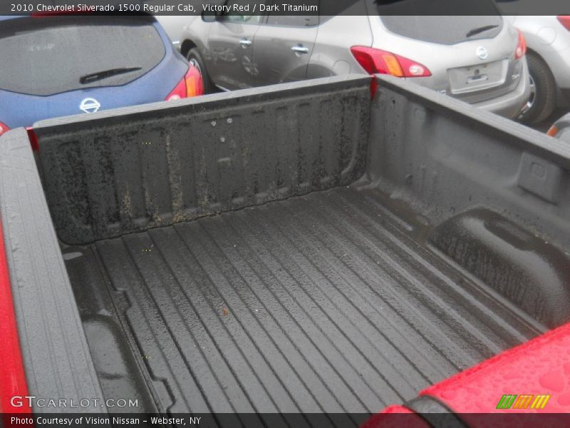 Victory Red / Dark Titanium 2010 Chevrolet Silverado 1500 Regular Cab