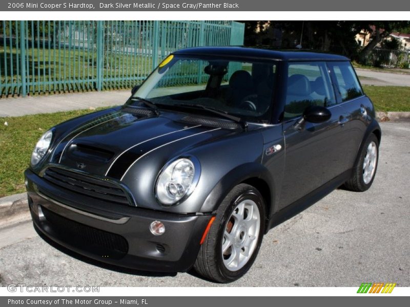 Dark Silver Metallic / Space Gray/Panther Black 2006 Mini Cooper S Hardtop