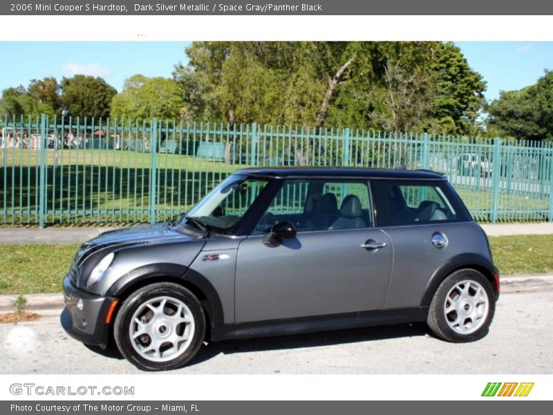 Dark Silver Metallic / Space Gray/Panther Black 2006 Mini Cooper S Hardtop