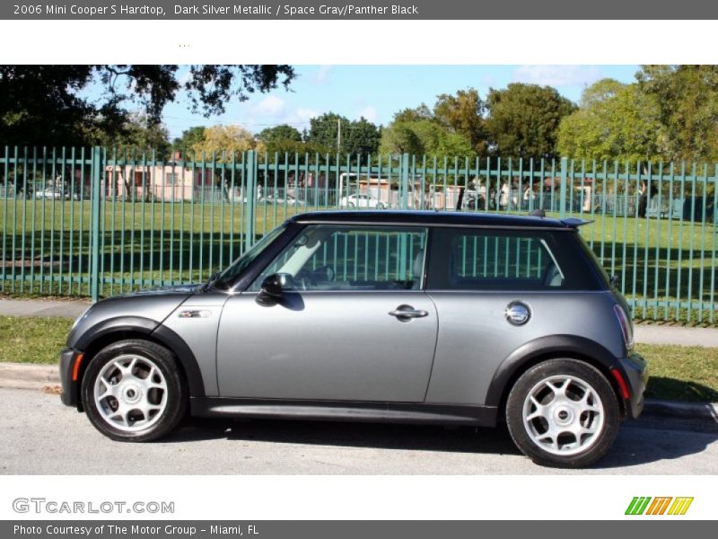 Dark Silver Metallic / Space Gray/Panther Black 2006 Mini Cooper S Hardtop