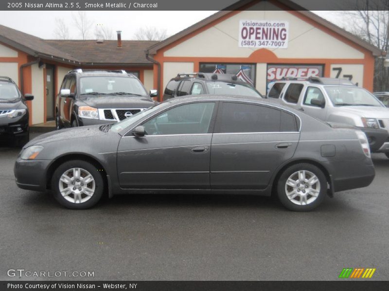 Smoke Metallic / Charcoal 2005 Nissan Altima 2.5 S
