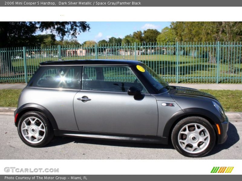 Dark Silver Metallic / Space Gray/Panther Black 2006 Mini Cooper S Hardtop