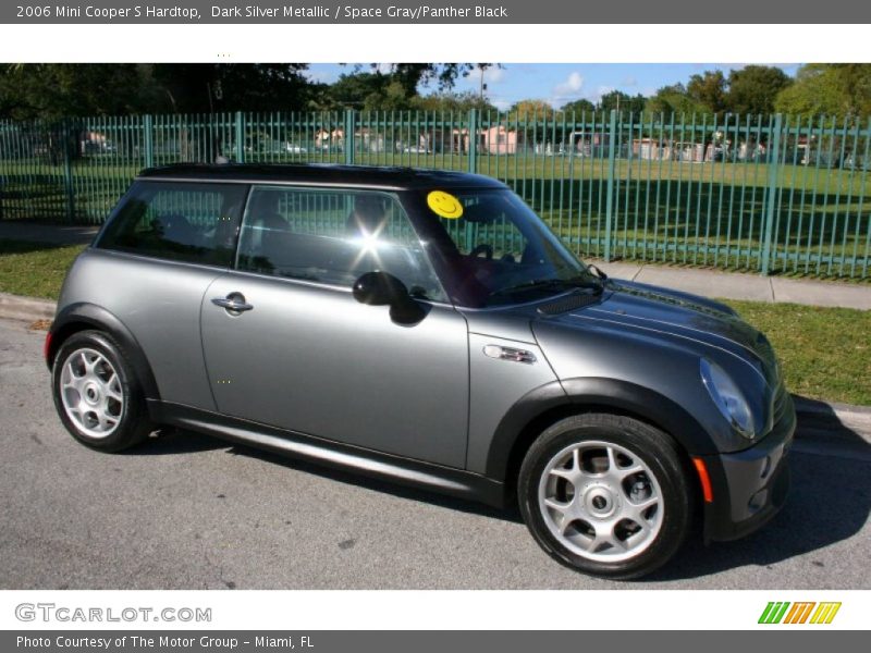 Dark Silver Metallic / Space Gray/Panther Black 2006 Mini Cooper S Hardtop