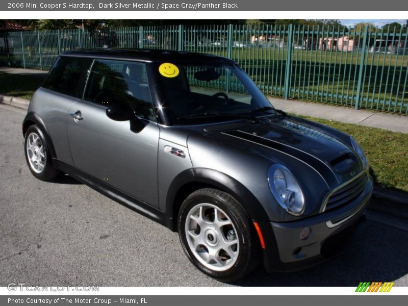 Dark Silver Metallic / Space Gray/Panther Black 2006 Mini Cooper S Hardtop