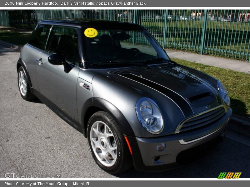 Dark Silver Metallic / Space Gray/Panther Black 2006 Mini Cooper S Hardtop