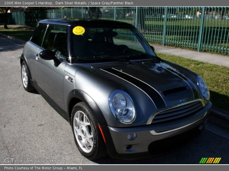 Dark Silver Metallic / Space Gray/Panther Black 2006 Mini Cooper S Hardtop