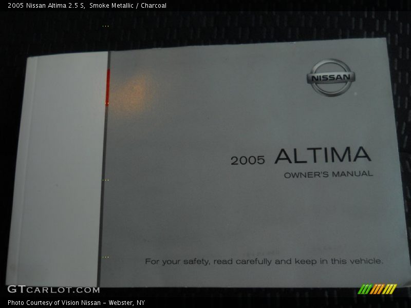 Smoke Metallic / Charcoal 2005 Nissan Altima 2.5 S