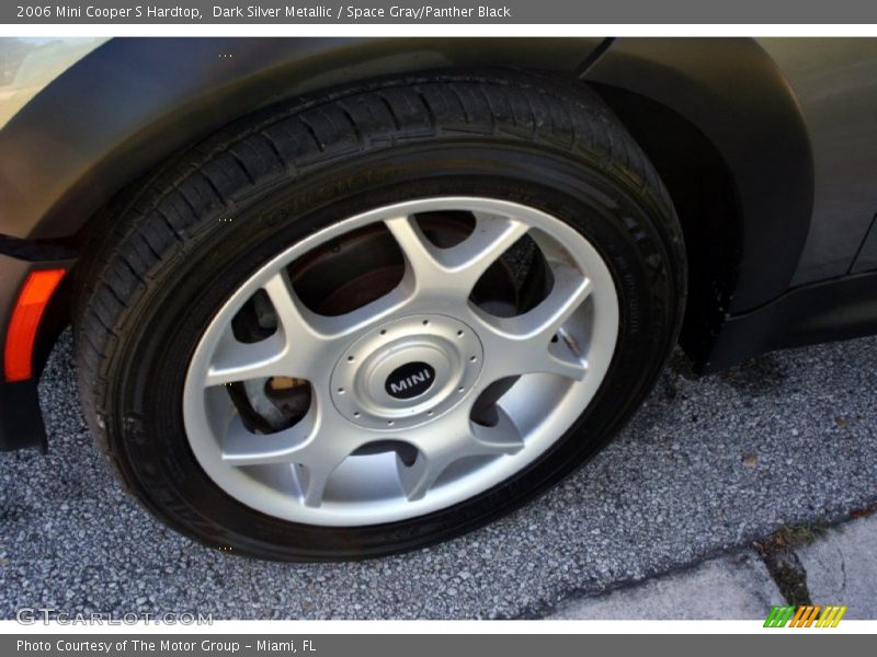 Dark Silver Metallic / Space Gray/Panther Black 2006 Mini Cooper S Hardtop