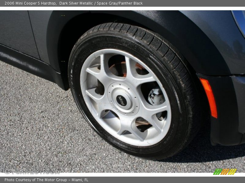 Dark Silver Metallic / Space Gray/Panther Black 2006 Mini Cooper S Hardtop