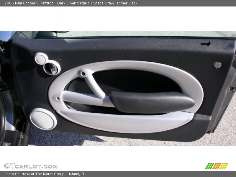 Dark Silver Metallic / Space Gray/Panther Black 2006 Mini Cooper S Hardtop