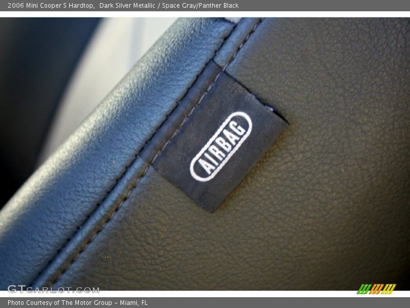 Dark Silver Metallic / Space Gray/Panther Black 2006 Mini Cooper S Hardtop