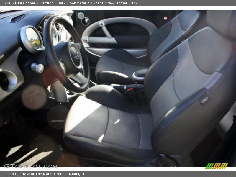 Dark Silver Metallic / Space Gray/Panther Black 2006 Mini Cooper S Hardtop