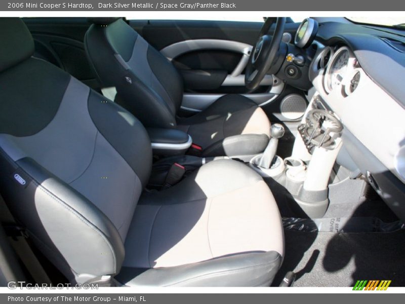 Dark Silver Metallic / Space Gray/Panther Black 2006 Mini Cooper S Hardtop