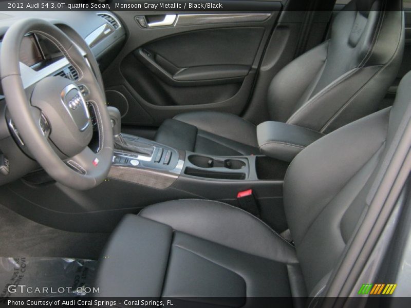  2012 S4 3.0T quattro Sedan Black/Black Interior