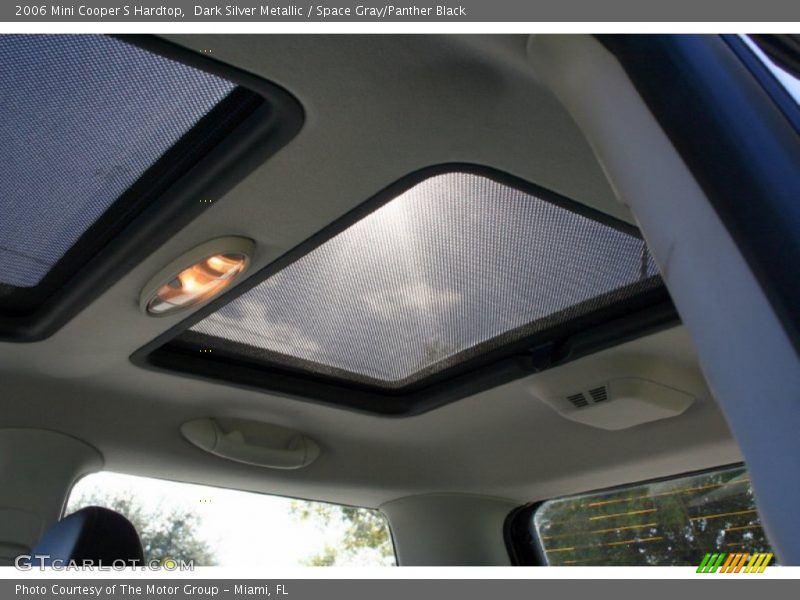 Dark Silver Metallic / Space Gray/Panther Black 2006 Mini Cooper S Hardtop