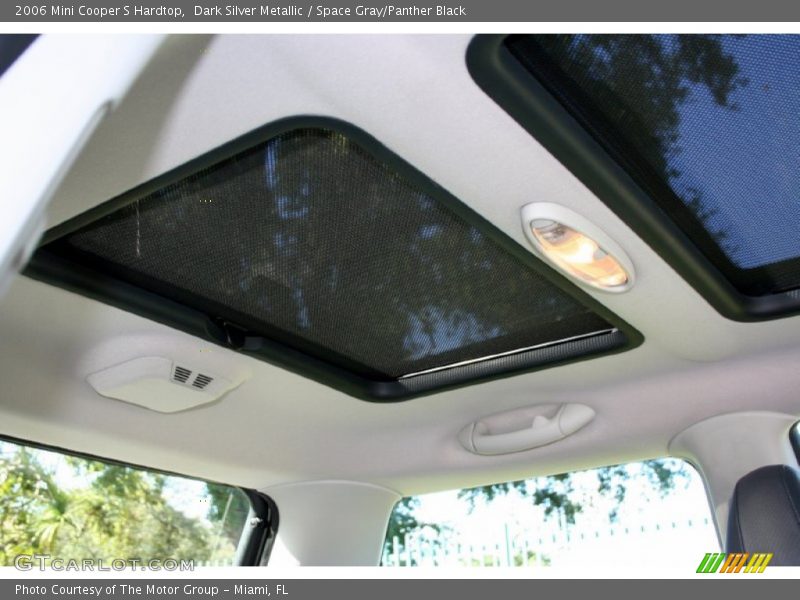 Dark Silver Metallic / Space Gray/Panther Black 2006 Mini Cooper S Hardtop