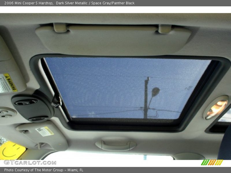 Dark Silver Metallic / Space Gray/Panther Black 2006 Mini Cooper S Hardtop