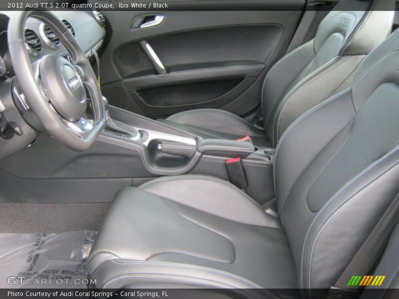  2012 TT S 2.0T quattro Coupe Black Interior