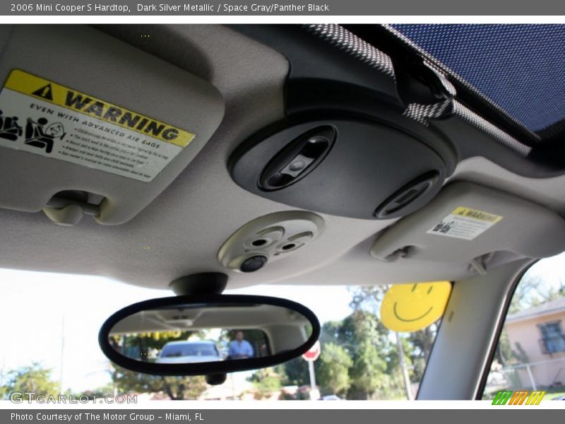 Dark Silver Metallic / Space Gray/Panther Black 2006 Mini Cooper S Hardtop