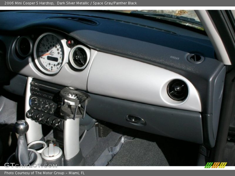 Dark Silver Metallic / Space Gray/Panther Black 2006 Mini Cooper S Hardtop