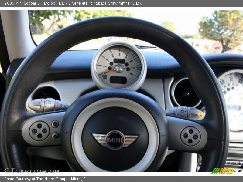 Dark Silver Metallic / Space Gray/Panther Black 2006 Mini Cooper S Hardtop