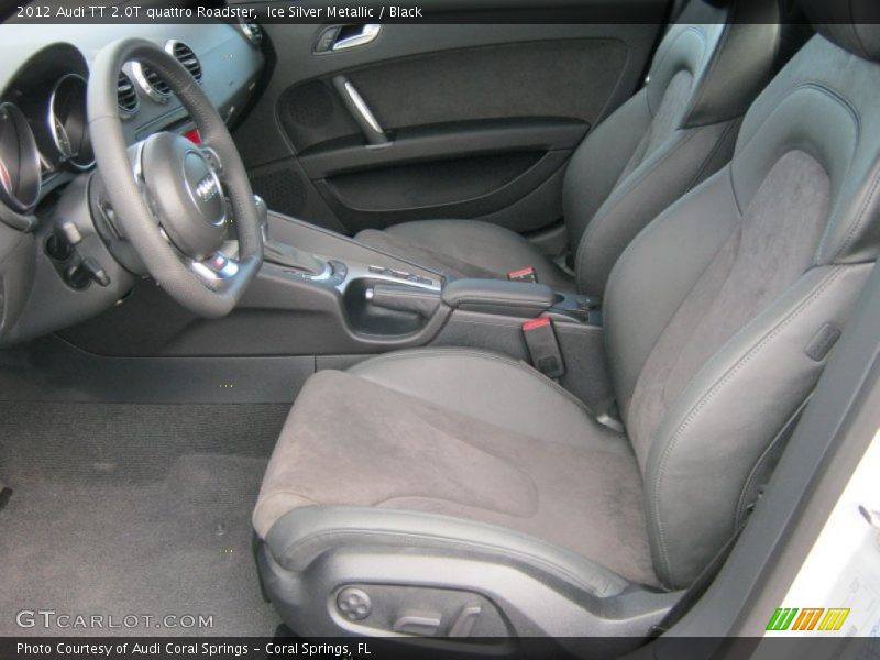  2012 TT 2.0T quattro Roadster Black Interior