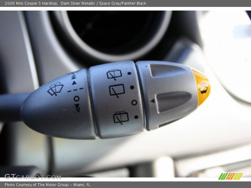 Dark Silver Metallic / Space Gray/Panther Black 2006 Mini Cooper S Hardtop