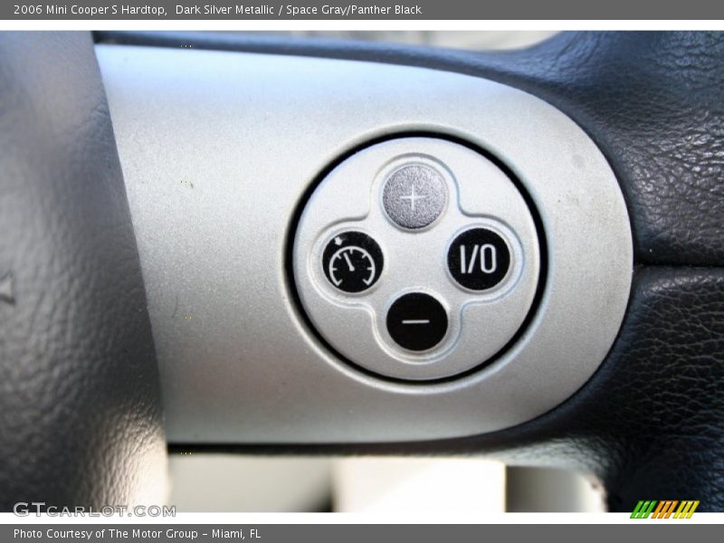 Dark Silver Metallic / Space Gray/Panther Black 2006 Mini Cooper S Hardtop